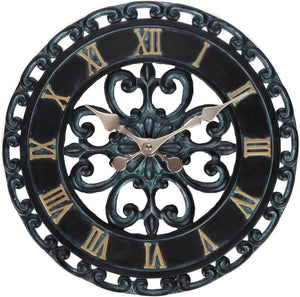 (🎁New Year Hot Sale🎄)Hanging Wall Clock and Dial Thermometer Set