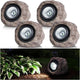 🎁NEW YEAR HOT SALE-30% OFF🎉Solar Powered Outdoor Rock Lights(Buy More and Save More)