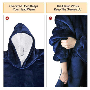 Blanket Sweatshirt For Adults & Children(🎉Big Sale - 50% Off + Buy Two Free Shipping)
