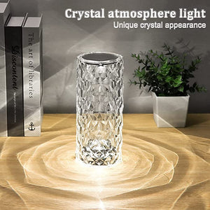 🎄Christmas Presale-30% OFF🎉Crystal Rose Lamp