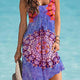 Beach Vacation Party Dress