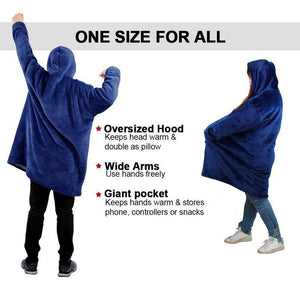 Blanket Sweatshirt For Adults & Children(🎉Big Sale - 50% Off + Buy Two Free Shipping)