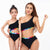 Black One-piece Sexy Mommy And Me Swimsuit